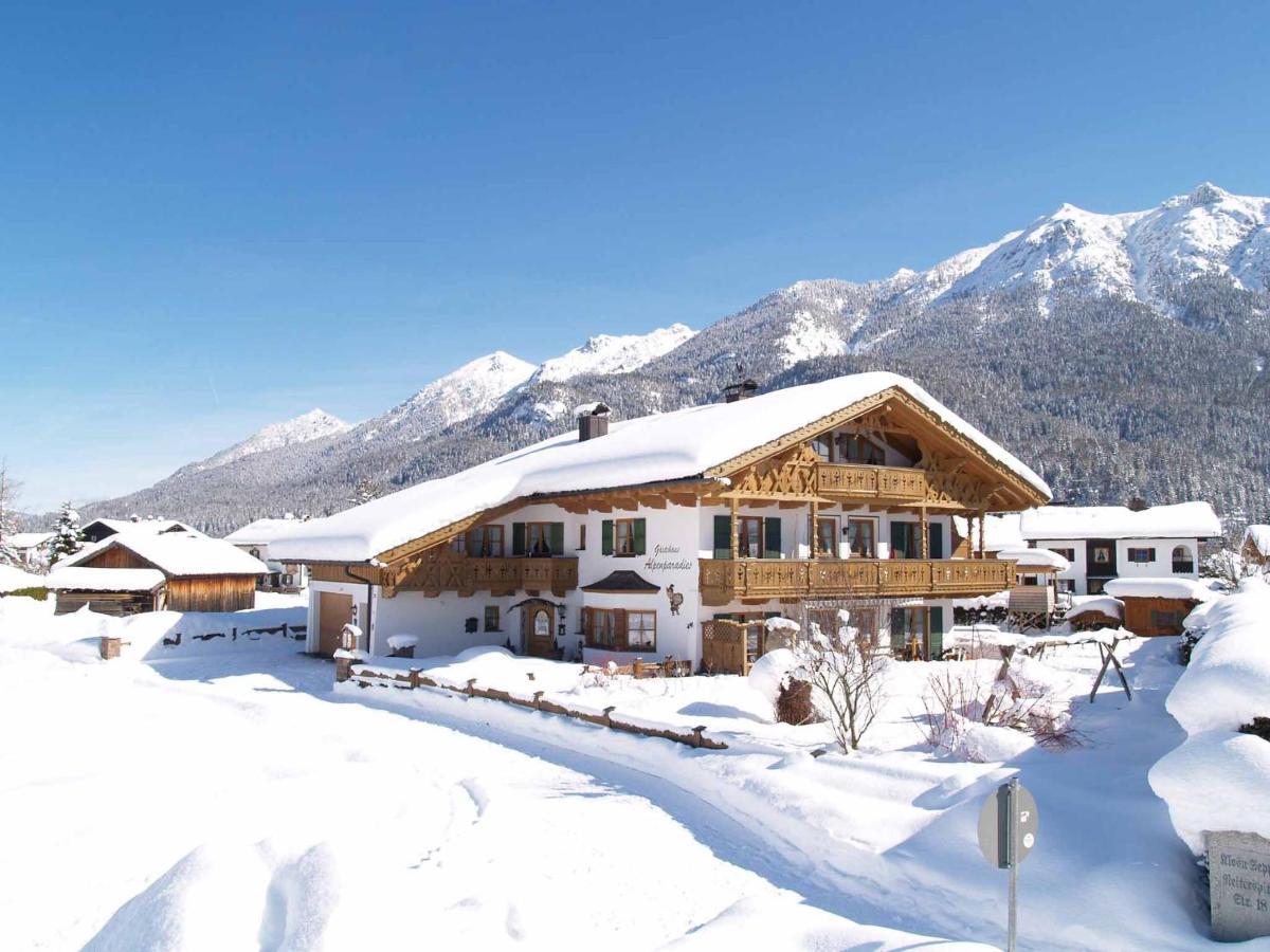 Gaestehaus Alpenparadies Krün Εξωτερικό φωτογραφία